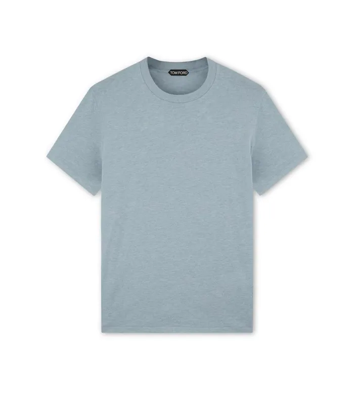 Men Knitwear Tom Ford Cotton Blend Crew Neck TShirt