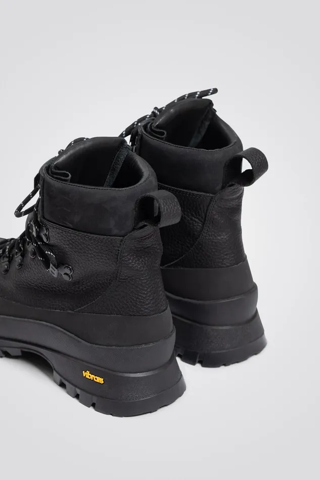 Men Leather Hiking Boot Black Norse Projects Footwear