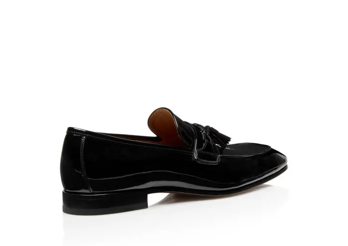 Men Loafers Tom Ford Patent Bailey Tassel Loafer Black Men Loafers Tom Ford Patent Bailey Tassel Loafer Black