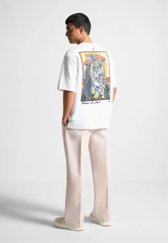 Men Manire De Voir Picasso TShirt White