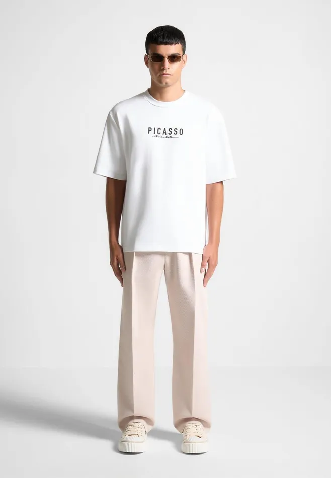 Men Manire De Voir Picasso TShirt White