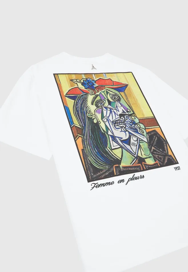 Men Manire De Voir Picasso TShirt White