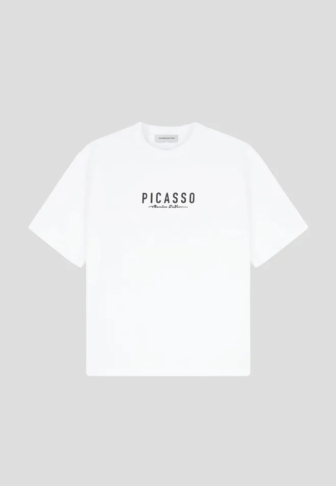 Men Manire De Voir Picasso TShirt White