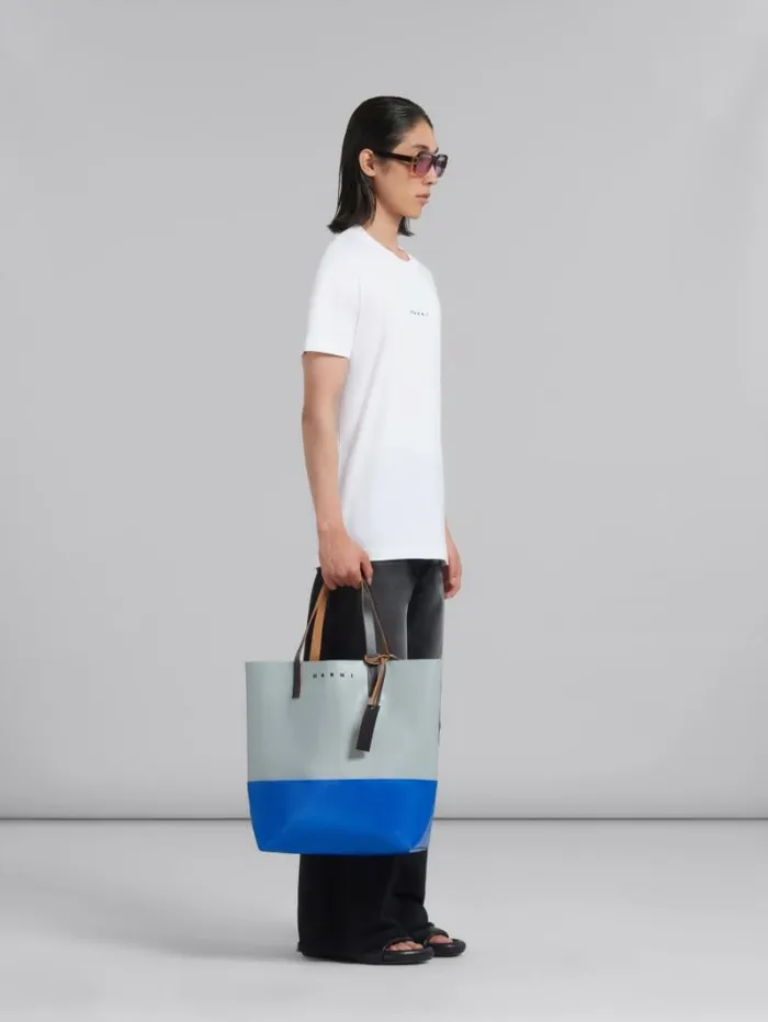 Men Marni Tops and Tshirts White Organic Cotton TShirt With Logo
