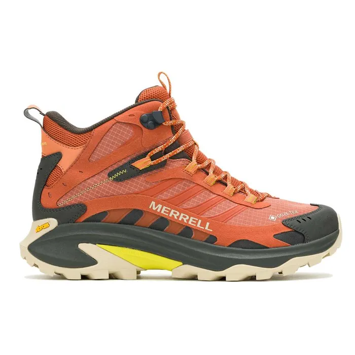 Men Merrell Boots Moab Speed 2 Mid GORETEX Clay