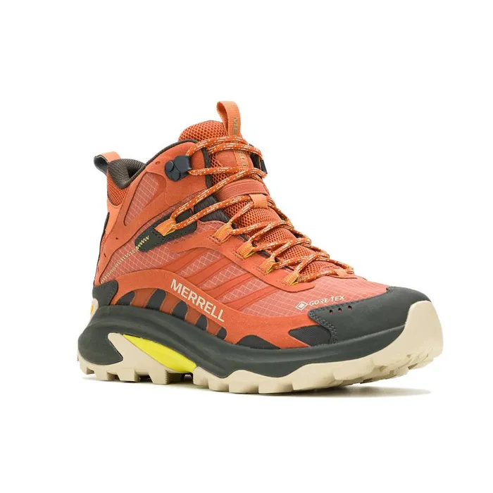 Men Merrell Boots Moab Speed 2 Mid GORETEX Clay Men Merrell Boots Moab Speed 2 Mid GORETEX Clay