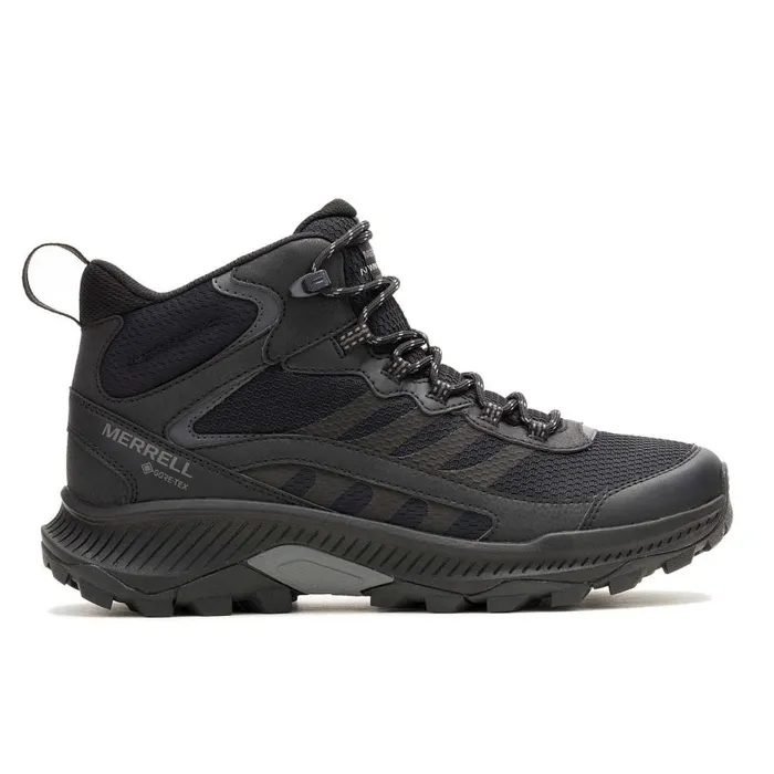 Men Merrell Boots Speed Strike 2 Mid GORETEX Black