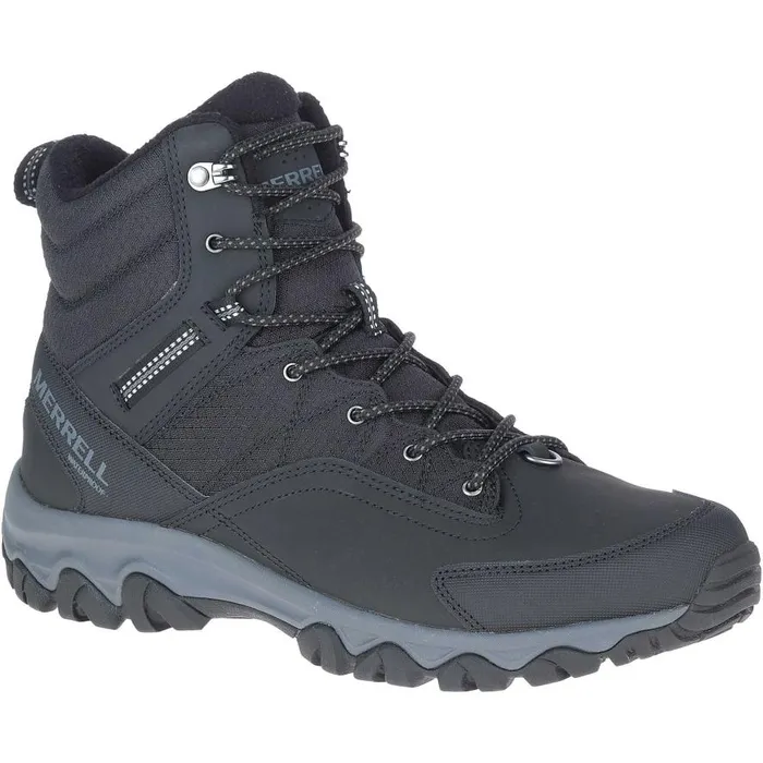 Men Merrell Boots Thermo Akita Mid Waterproof Black Men Merrell Boots Thermo Akita Mid Waterproof Black