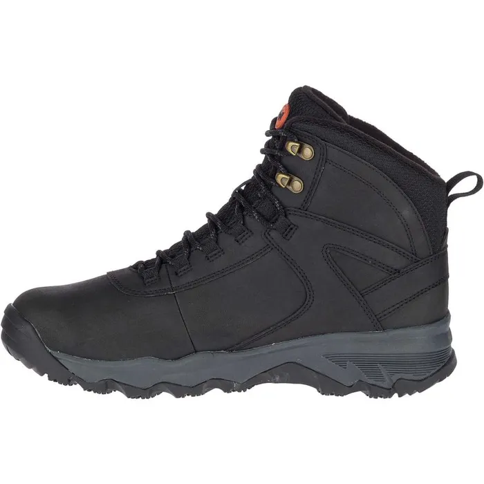 Men Merrell Boots Vego Thermo Mid Leather Waterproof Black Men Merrell Boots Vego Thermo Mid Leather Waterproof Black