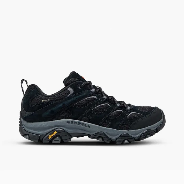 Men Merrell Shoes Moab 3 GORETEX Blackgrey