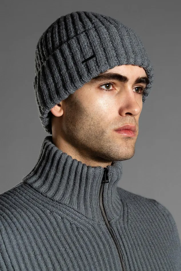 Men Norse Top Tech Merino Beanie Black Norse Projects Beanies