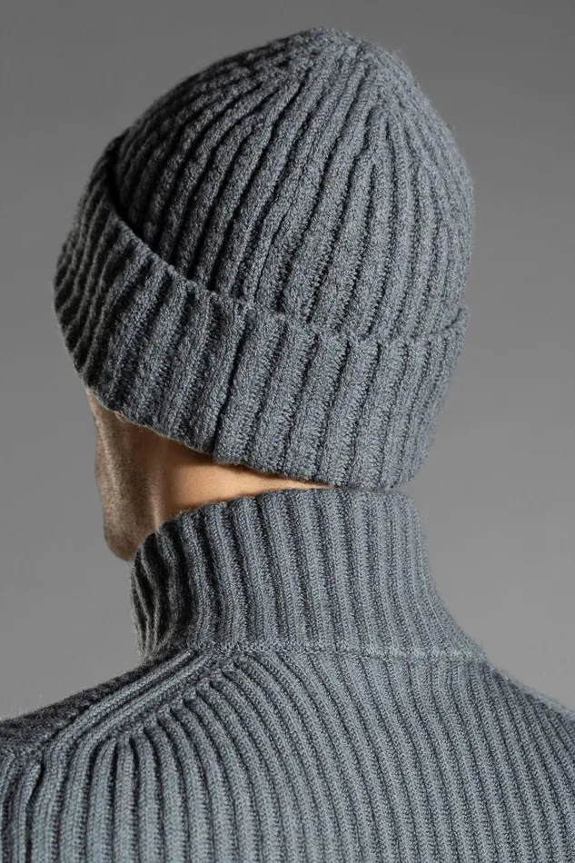 Men Norse Top Tech Merino Beanie Black Norse Projects Beanies