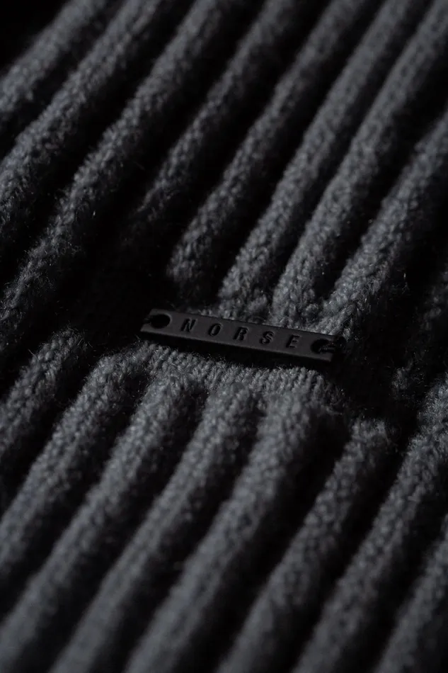 Men Norse Top Tech Merino Beanie Black Norse Projects Beanies