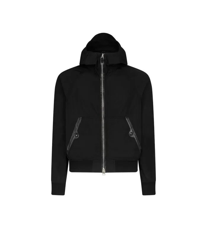 Men Outerwear Tom Ford Hooded Blouson Black