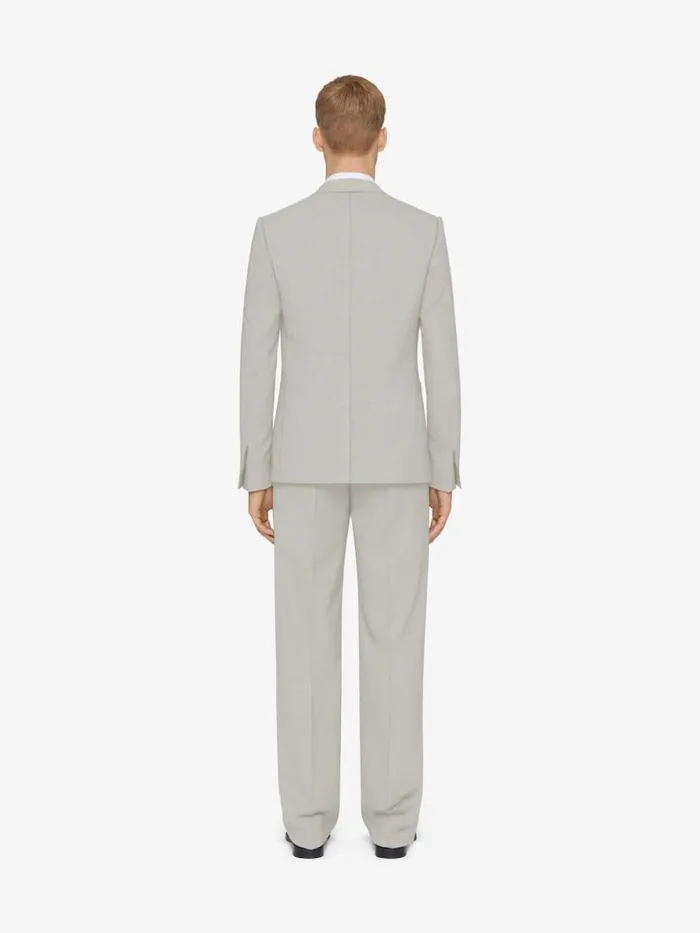 Men Pants and Shorts Givenchy Tailored Pants In Wool Cloud Grey
