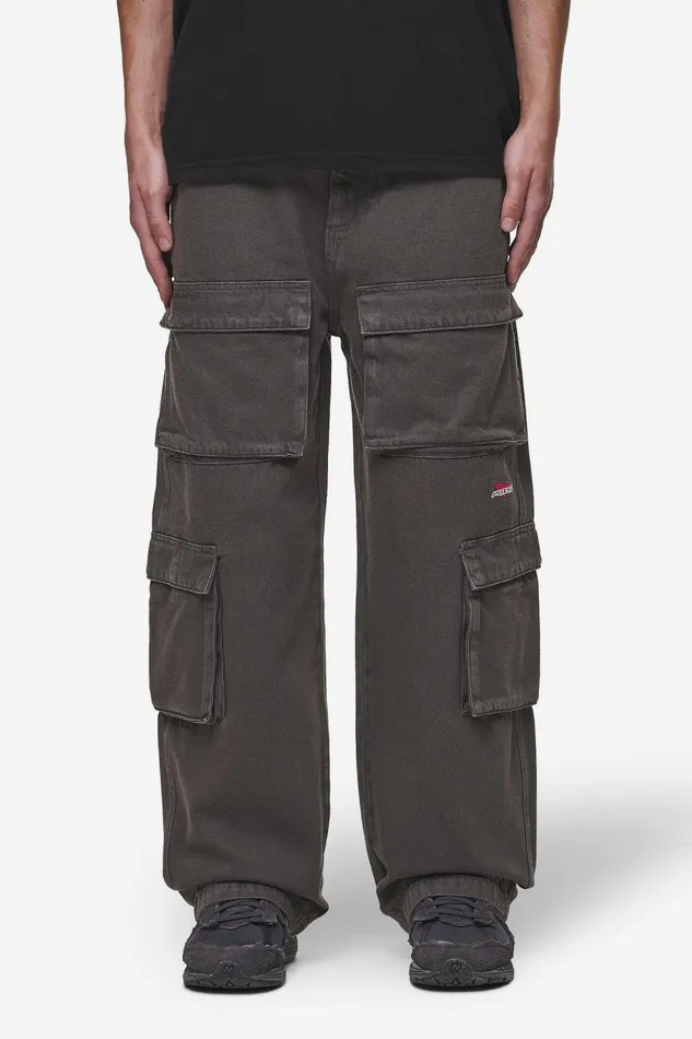 Men Pegador Cargos Penard Wide Cargo Pants Anthracite