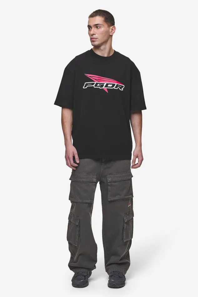 Men Pegador Cargos Penard Wide Cargo Pants Anthracite Men Pegador Cargos Penard Wide Cargo Pants Anthracite