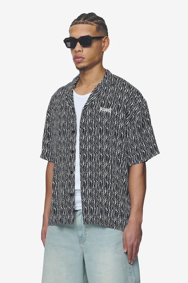 Men Pegador Shirts Zircon Summer Shirt Black Men Pegador Shirts Zircon Summer Shirt Black