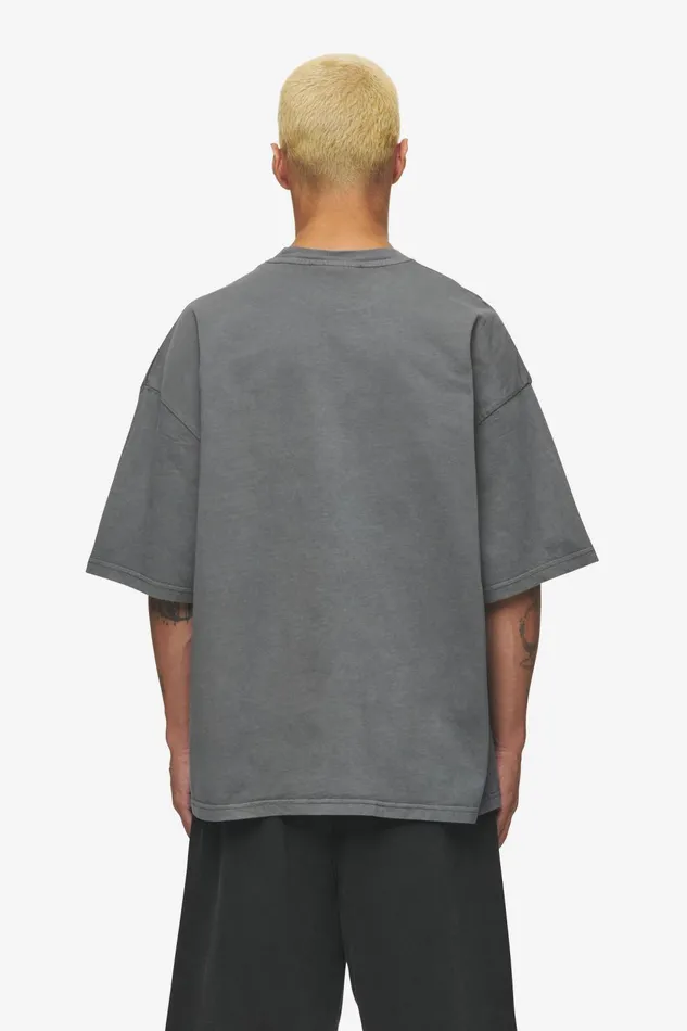 Men Pegador Tees Leono Boxy Tee Vintage Grey Sky Blue Gum Men Pegador Tees Leono Boxy Tee Vintage Grey Sky Blue Gum