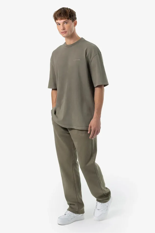Men Pegador Tees Logo Oversized Tee Vintage Faded Olive Men Pegador Tees Logo Oversized Tee Vintage Faded Olive