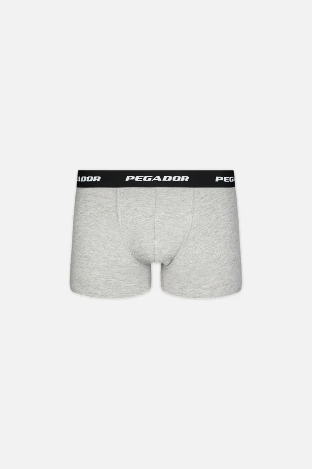 Men Pegador Underwear Tantun Boxershorts 3 Pack Black Grey Melange White Men Pegador Underwear Tantun Boxershorts 3 Pack Black Grey Melange White