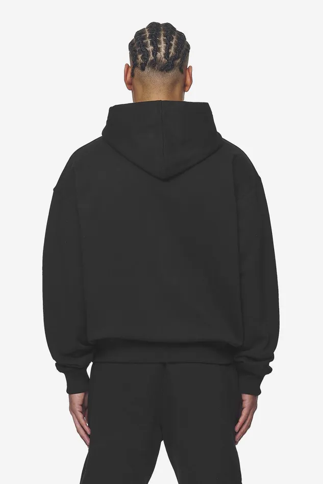 Men Pegador Zip Hoodies Logo Oversized Sweat Jacket Washed Black White Gum Men Pegador Zip Hoodies Logo Oversized Sweat Jacket Washed Black White Gum
