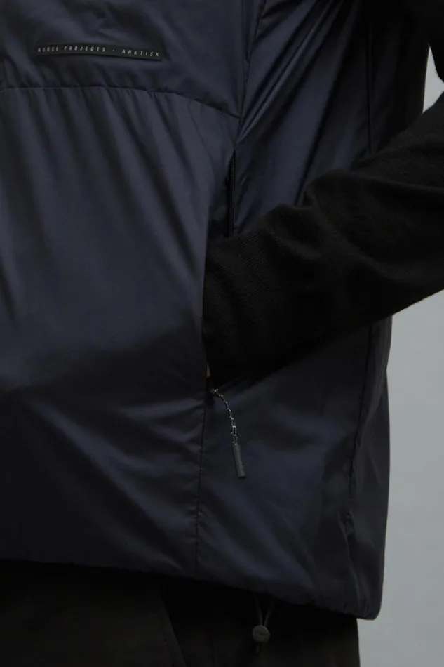 Men Pertex Quantum Midlayer Vest Dark Navy Norse Projects Outerwear