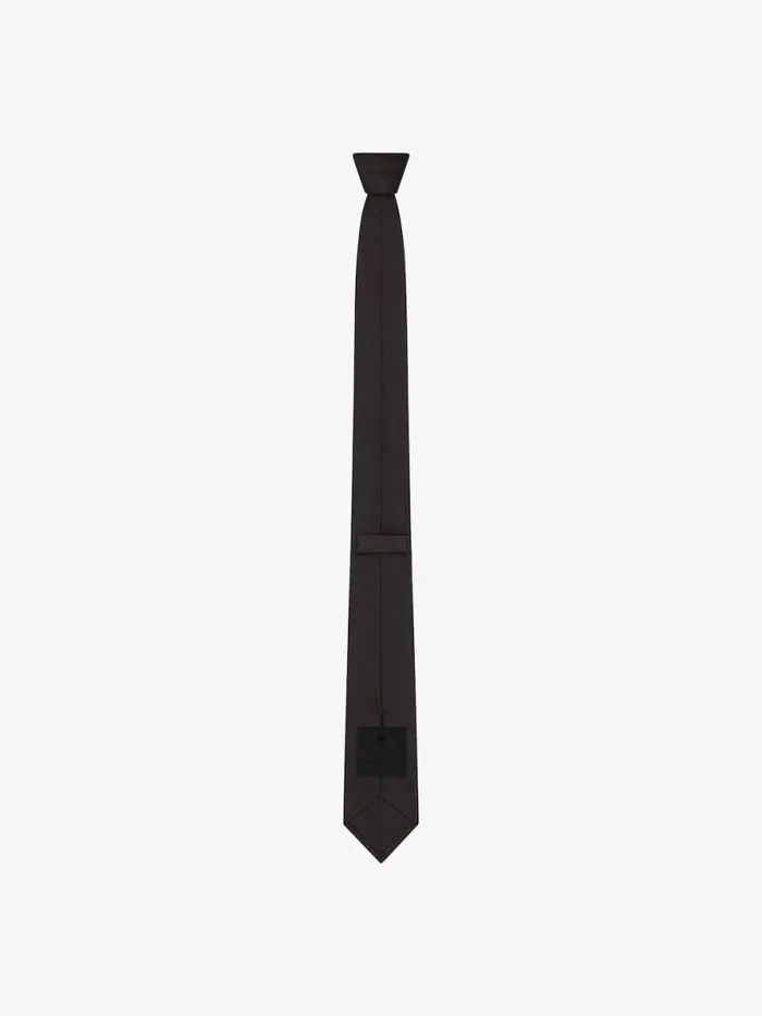 Men Scarves and Ties Givenchy 4G Stars Tie In Silk Black Men Scarves and Ties Givenchy 4G Stars Tie In Silk Black