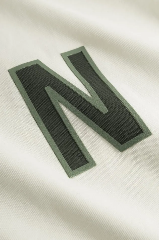 Men Simon Loose Organic Heavy Jersey Large N TShirt Ecru Norse Projects TShirts