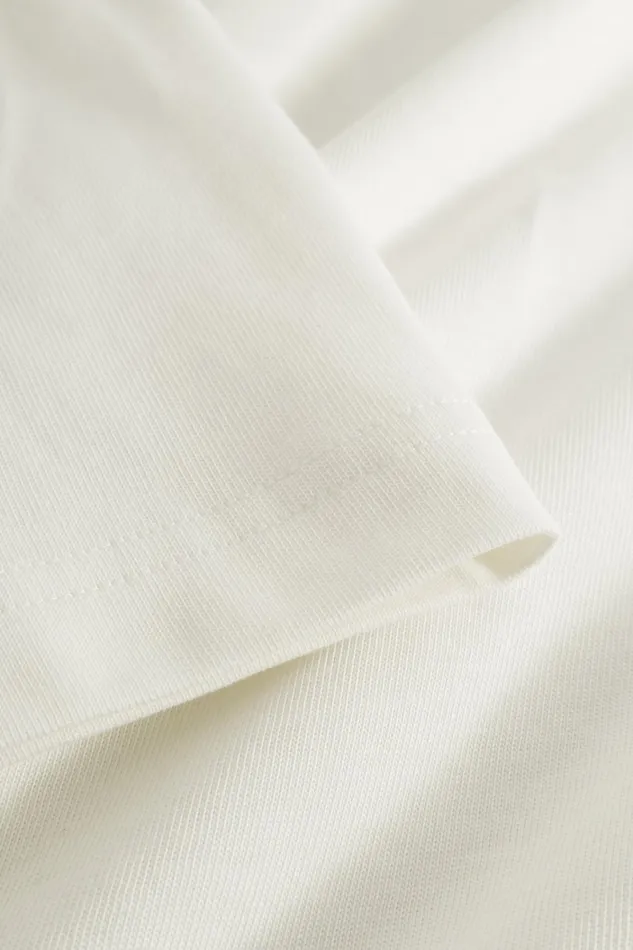 Men Simon Loose Organic Heavy Jersey Large N TShirt Ecru Norse Projects TShirts
