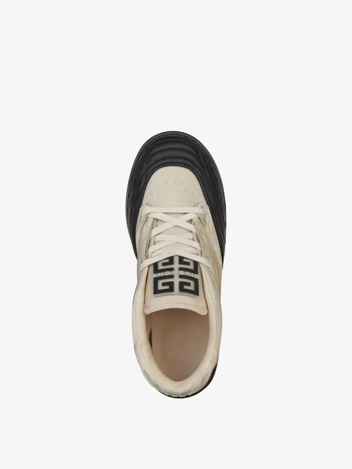 Men Sneakers Givenchy Skate Sneakers In Nubuck And Synthetic Fiber White Men Sneakers Givenchy Skate Sneakers In Nubuck And Synthetic Fiber White