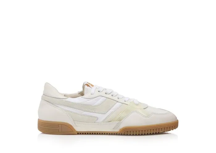 Men Sneakers Tom Ford Leather Nylon Jackson Sneaker Off White