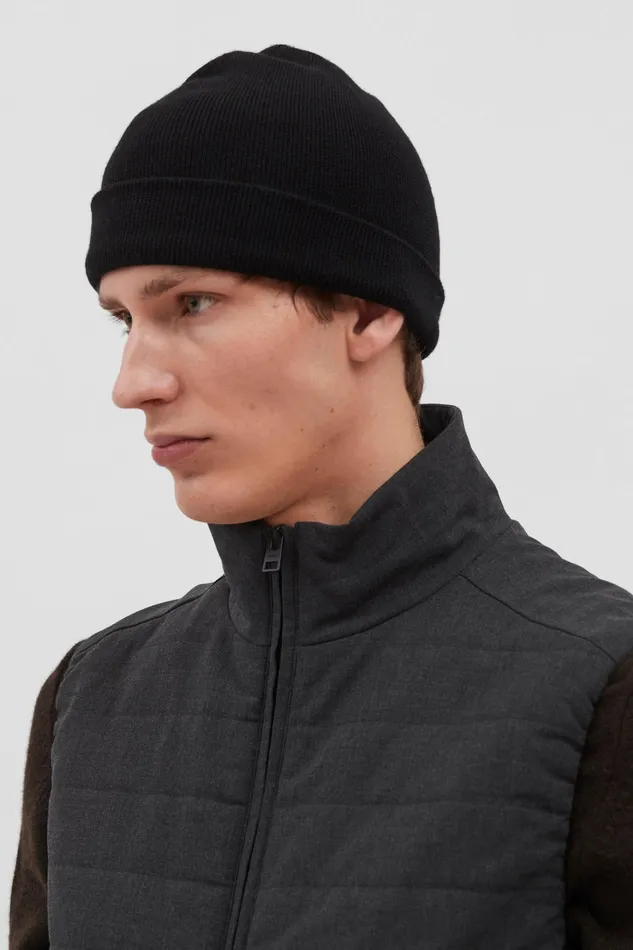 Men Top Tech Merino Beanie Sand Norse Projects Beanies