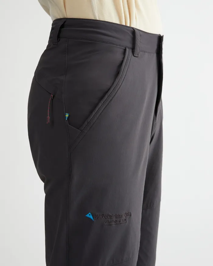 Men Vanadis 30 Light WindStretch Pants Raven Klttermusen Pants