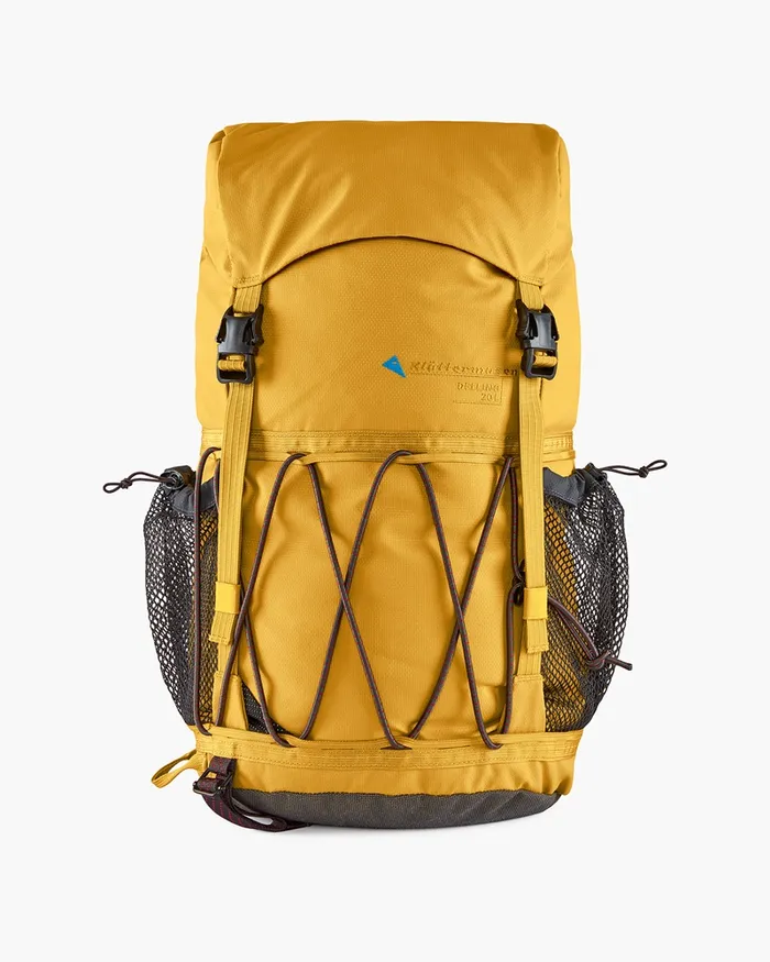 MenWomen Delling 20L Compact Hiking Backpack Amber Gold Klttermusen SingleDay Backpacks 1832l MenWomen Delling 20L Compact Hiking Backpack Amber Gold Klttermusen SingleDay Backpacks 1832l