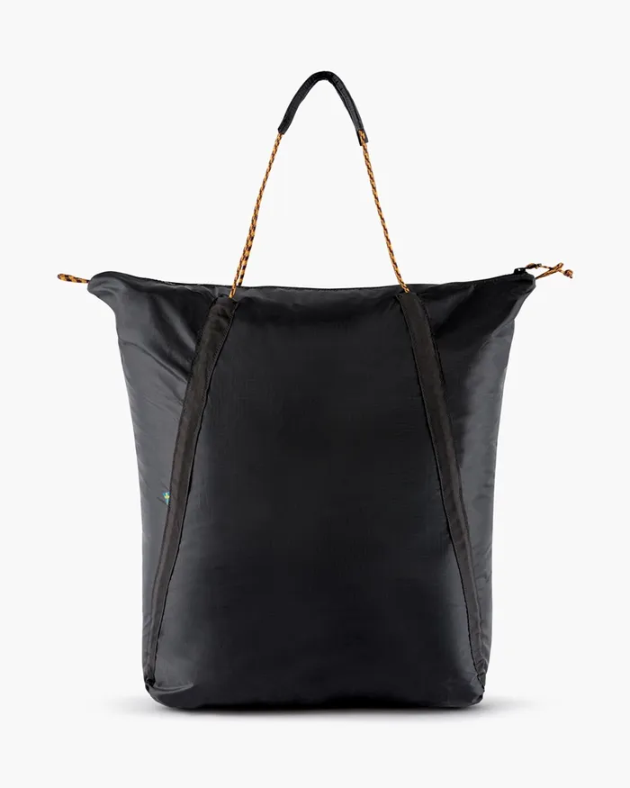 MenWomen Gebo Lightweight Tote Bag 23L Raven Klttermusen Tote Bags