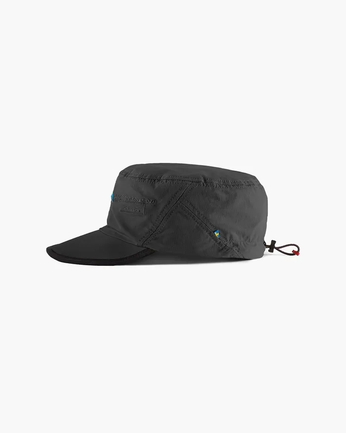 MenWomen Vanadis Light WindStretch Cap Raven Klttermusen Hats and Caps