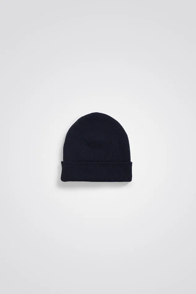 Men Wool Cotton Rib Beanie Camel Norse Projects Beanies