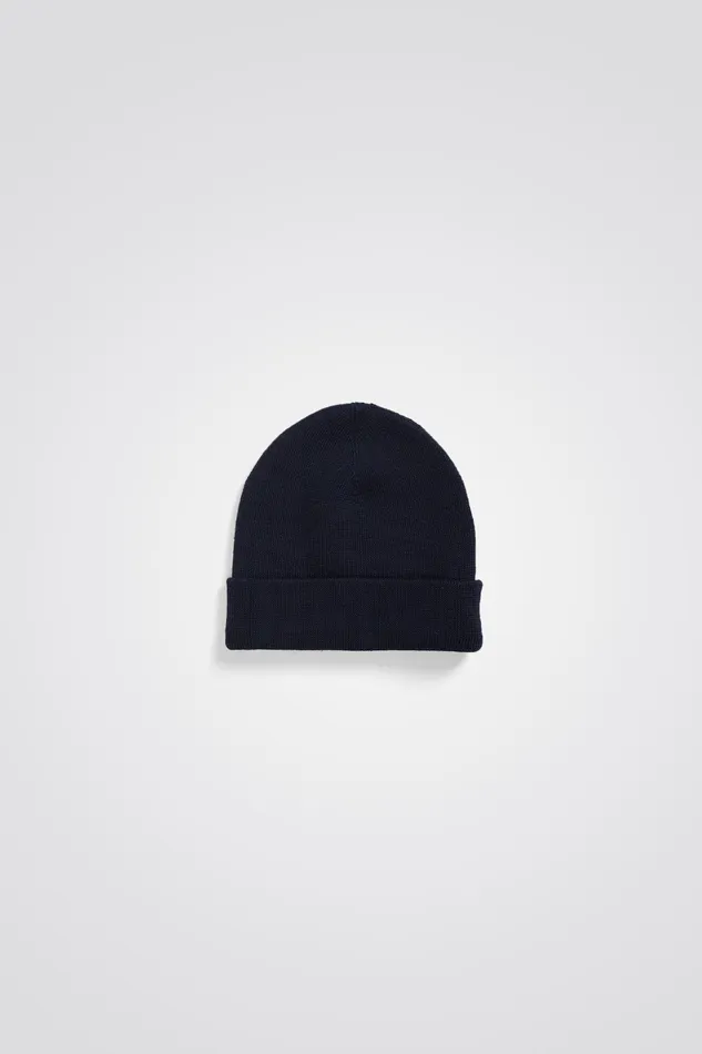 Men Wool Cotton Rib Beanie Camel Norse Projects Beanies