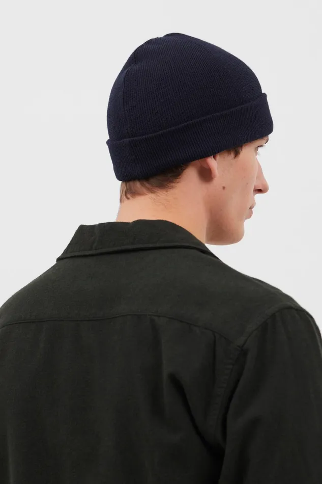 Men Wool Cotton Rib Beanie Camel Norse Projects Beanies