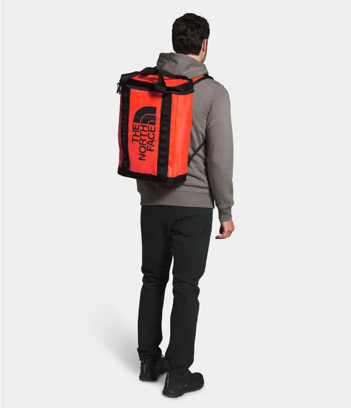 Mens The North Face Backpacks Explore Fusebox DaypackL Flaretnf Black