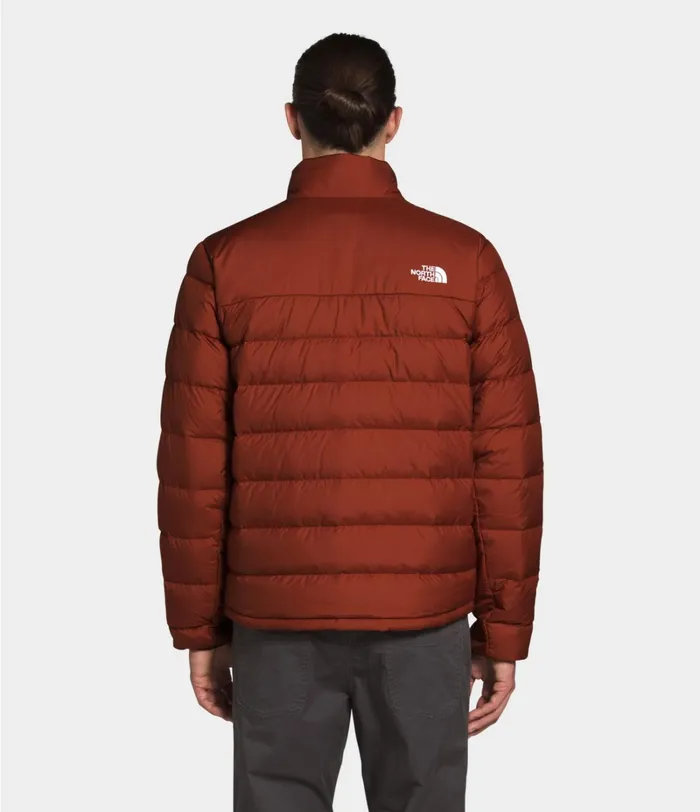 Mens The North Face Insulated and Down Jackets Aconcagua 2 Jacket Brandy Brown