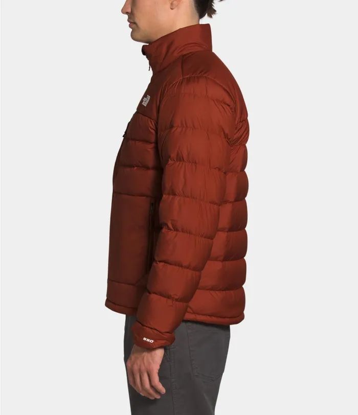 Mens The North Face Insulated and Down Jackets Aconcagua 2 Jacket Brandy Brown