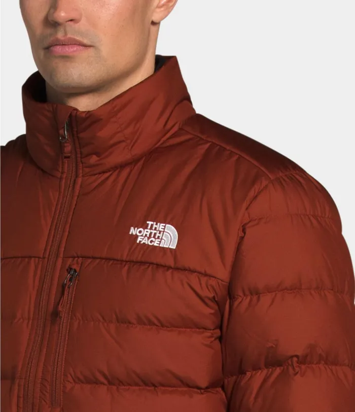 Mens The North Face Insulated and Down Jackets Aconcagua 2 Jacket Brandy Brown