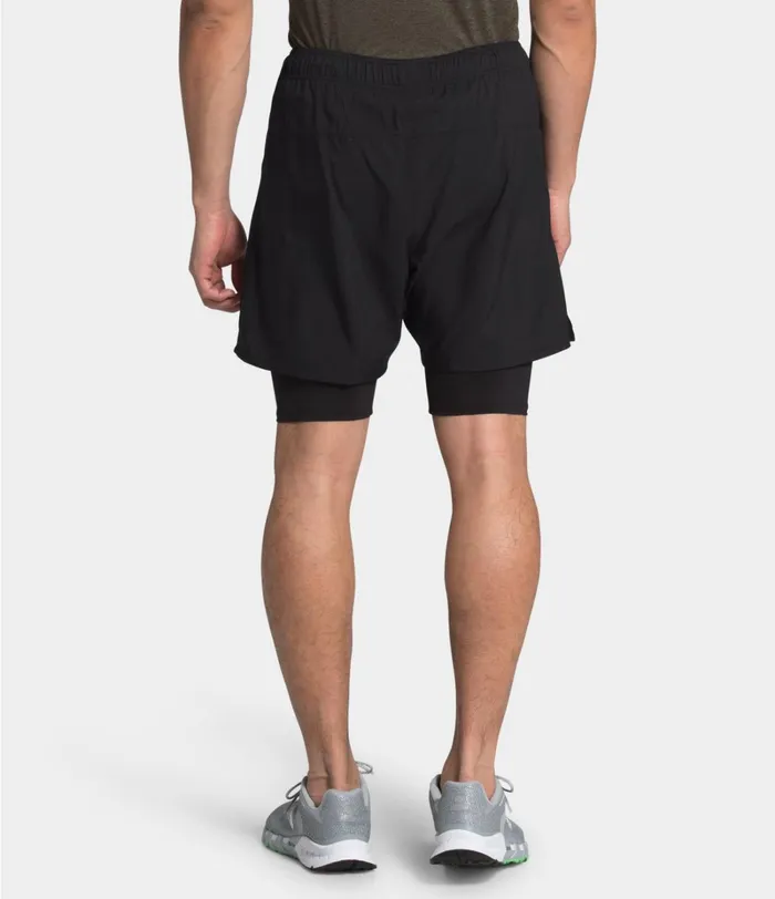 Mens The North Face Shorts Active Trail Dual Short Tnf Black