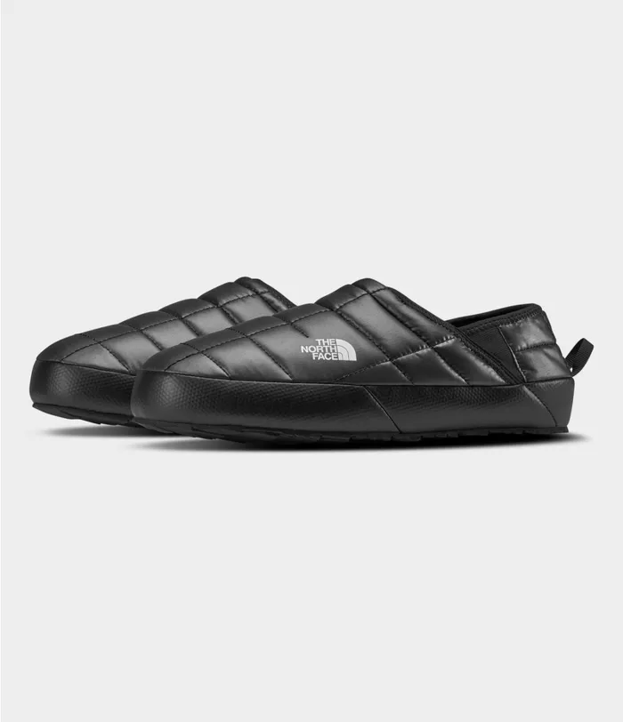 Mens The North Face Slippers Thermoball Eco Traction Mule V Tnf Blacktnf White