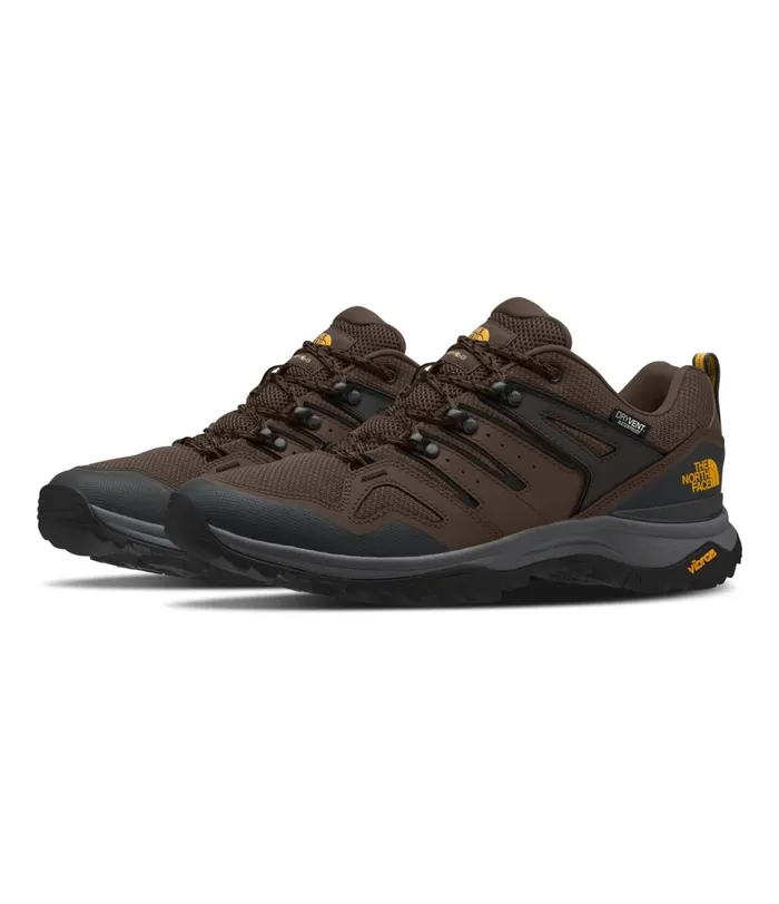 Mens The North Face Sneakers Hedgehog Fastpack II WP Wide Chocolate Browntnf Black