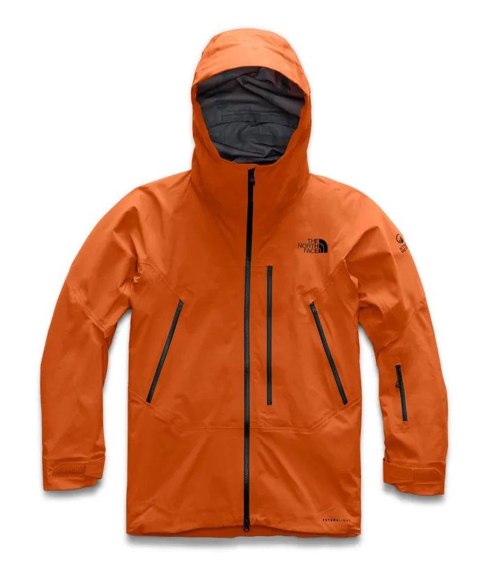 Mens The North Face Snow Freethinker FUTURELIGHT Jacket Papaya Orange