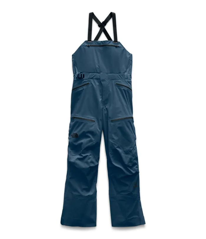 Mens The North Face Snowsports Purist FUTURELIGHT Bibs Blue Wing Teal