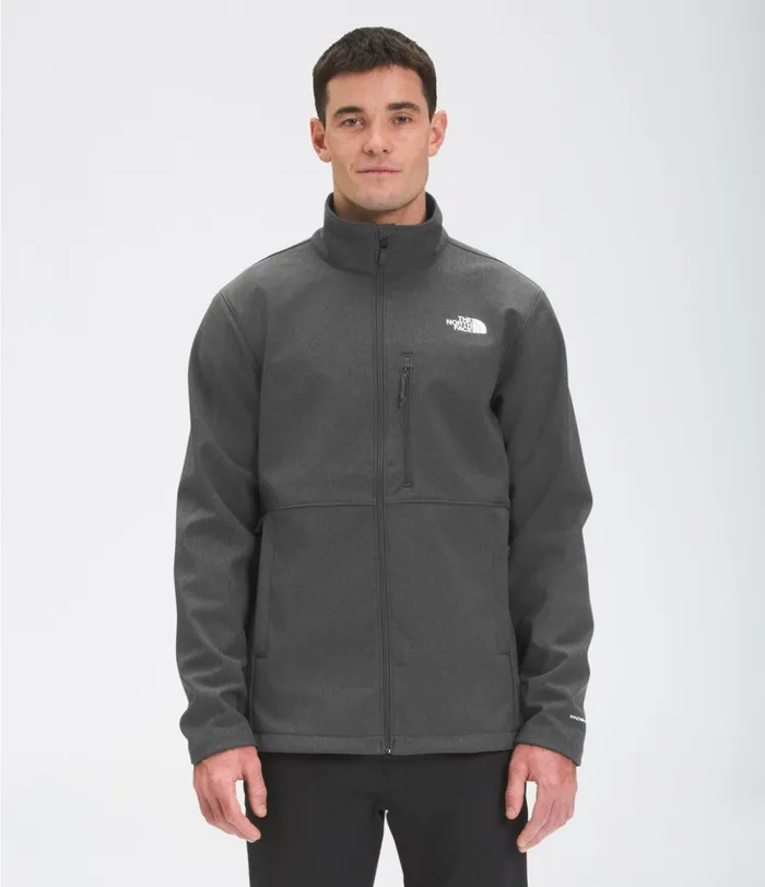 Mens The North Face Softshell Apex Bionic JacketTall Tnf Dark Grey Heather